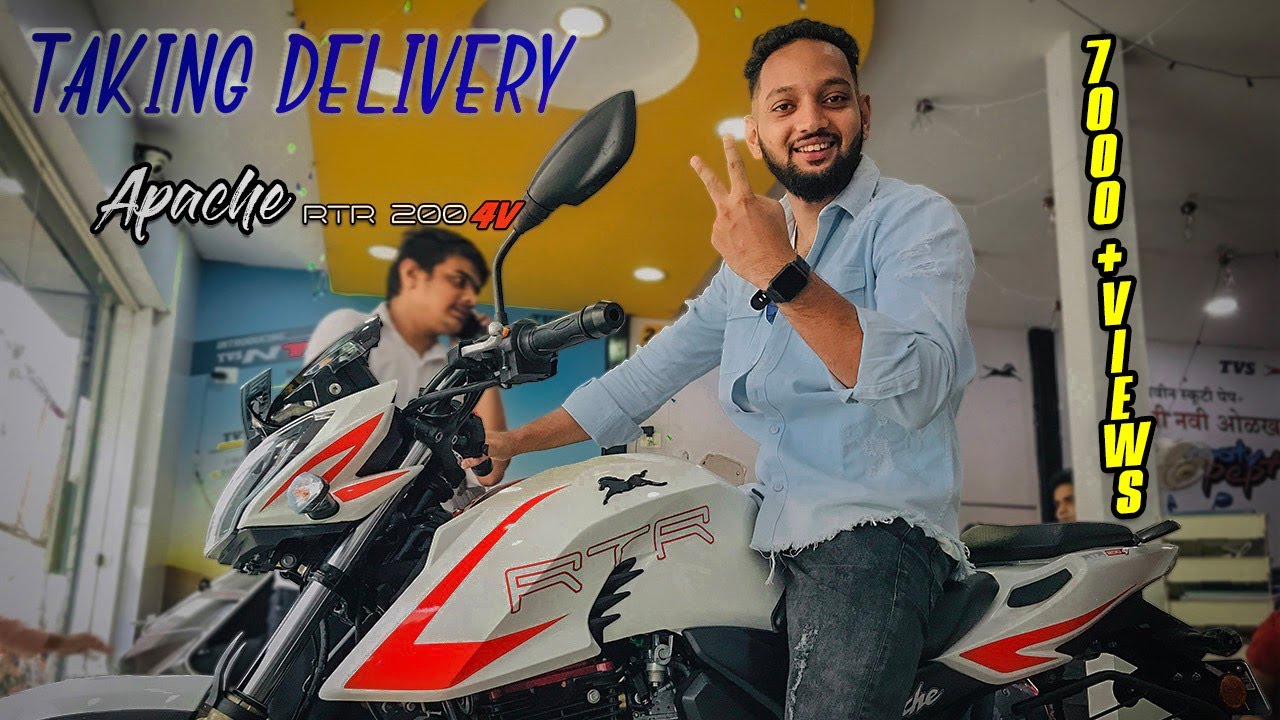 FINALLY!!! NAYI NAVHELI DULHAN IS CAME 2 HOME || Apache RTR 200 4V ABS Version