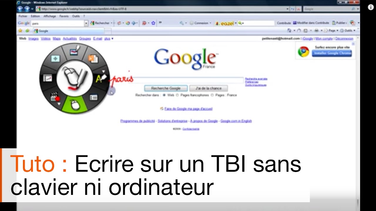 Comment utiliser la reconnaissance d'écriture du tableau blanc interactif TBI eBeam