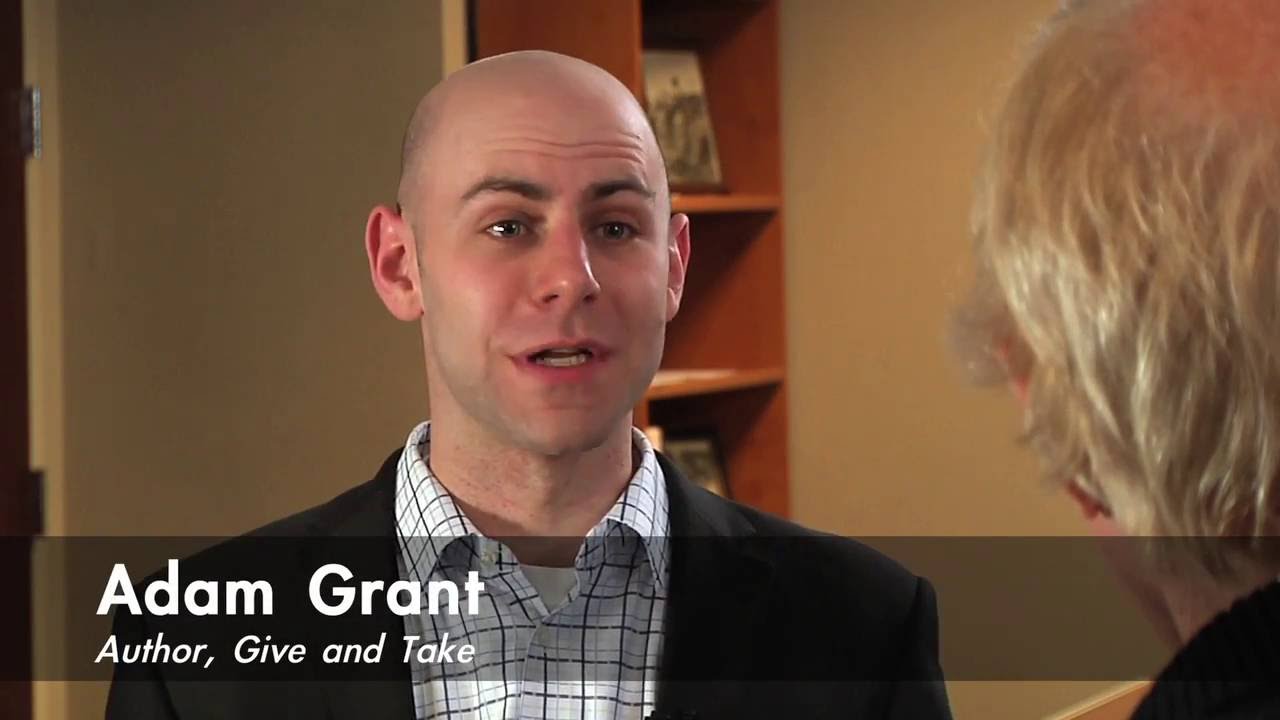 Adam Grant on Identifying Givers, Takers, and Matchers YouTube