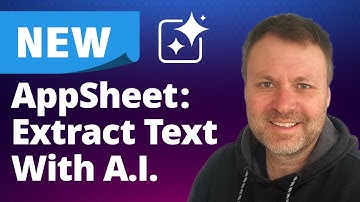 AppSheet AI Tasks - Extract Text From Image (NEW!)