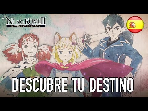 Ni no Kuni II: Revenant Kingdom - PS4/PC - Descubre tu destino (Spanish launch trailer)