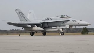 F/A-18 Hornet Trap with M-31 Arresting Gear (HD)