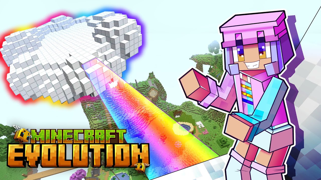 Ich lebe auf einer WOLKE in Minecraft Evolution!