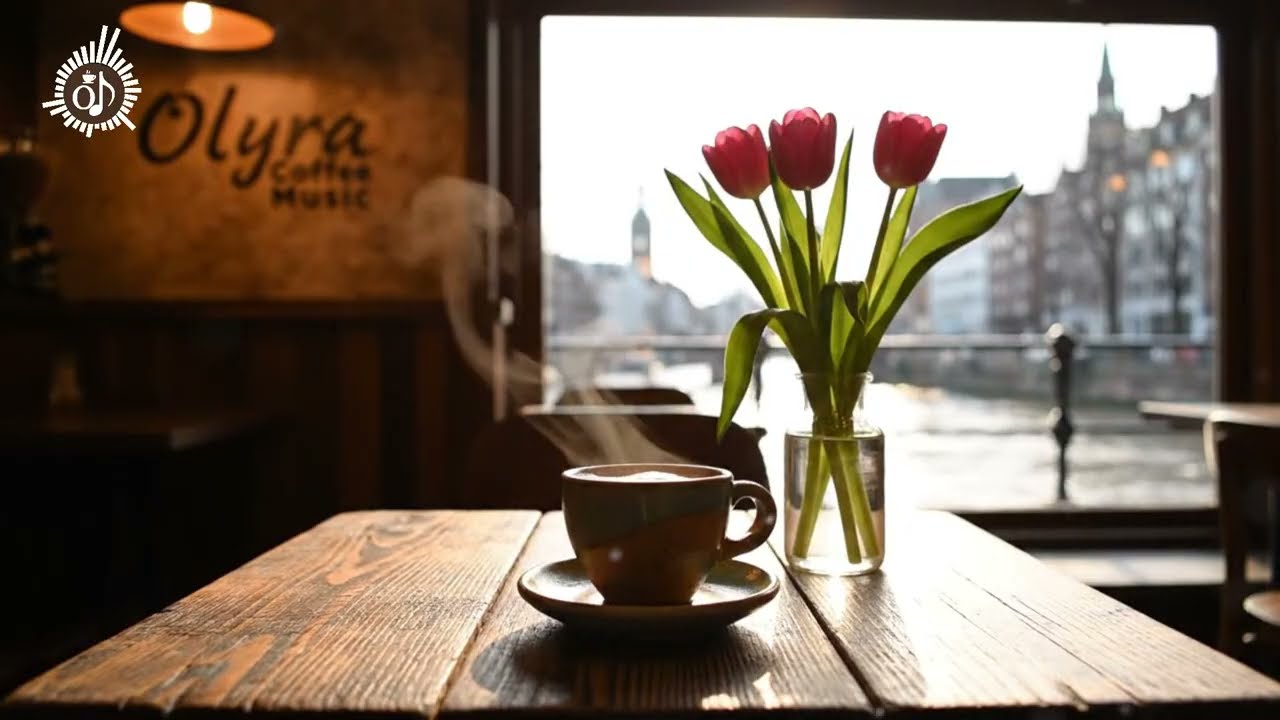 Coffee Shop Background Ambience ☕ Long-Form Instrumental Music
