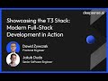 "Showcasing the T3 Stack:Modern Full-Stack Development in Action"