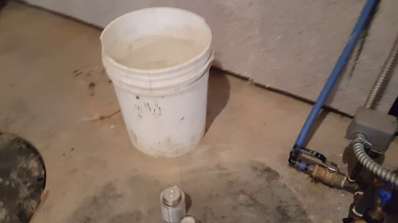 Koi quarantine drip system. Constant drip overflow to reduce water changes