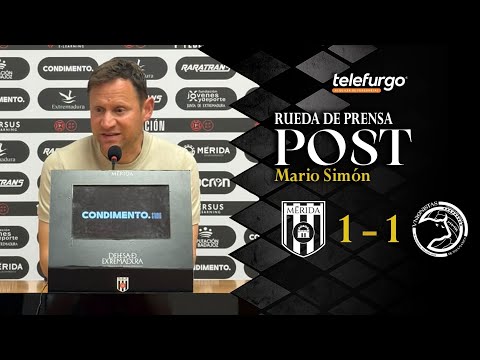 Rueda de prensa | AD Mérida 1 - 1 Unionistas de Salamanca CF | Jornada 37 Primera RFEF 25/26