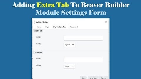 Adding same custom tab into all modules settings form