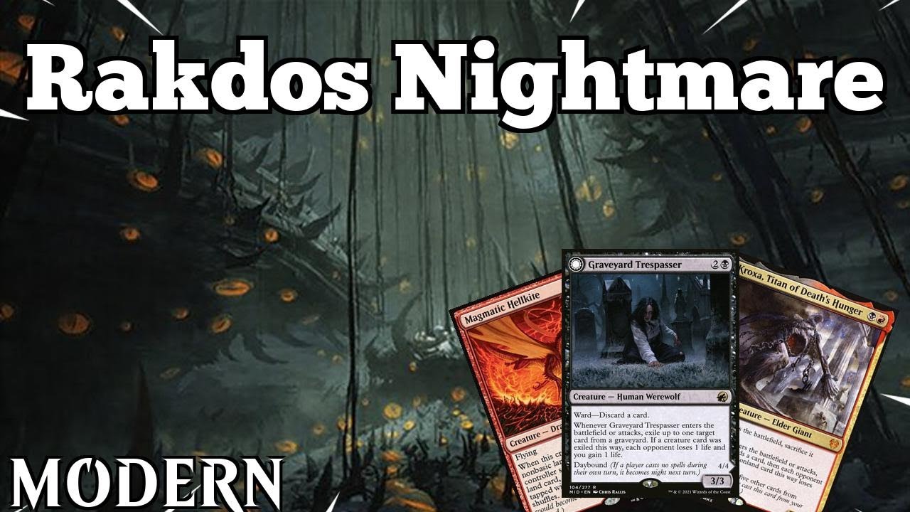 The Ultimate Nightmare Before the Final Fantasy | Rakdos Nightmare | Modern | MTGO