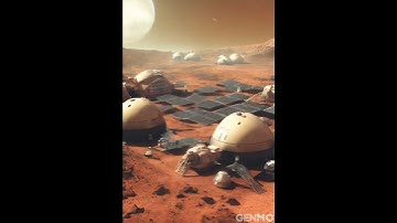 An AI space Colony on Mars