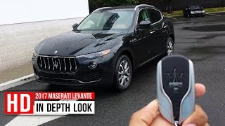 2017 Maserati Levante SUV In Depth Walkaround Startup Interior Exterior Trunk Engine