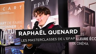 Masterclass De Lefap Avec Raphaël Quenard