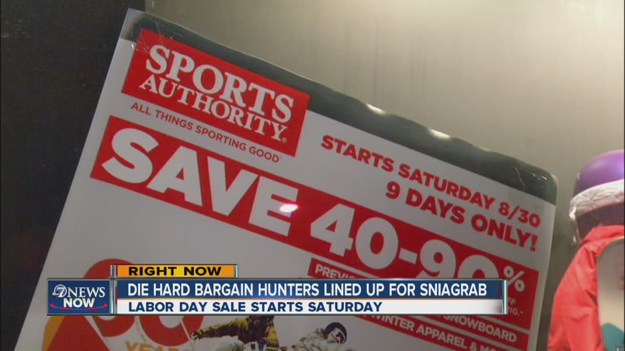 Lines forming for Sniagrab sale