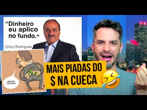 MAIS PIADAS DO DINHEIRO NA CUECA DO SENADOR - BOLSONARO VETOU VACINA - Diário Semanal