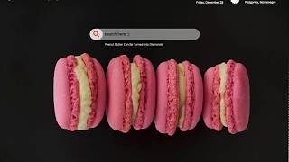Macaroon Food Porn Themes and Backgrounds screenshot 1