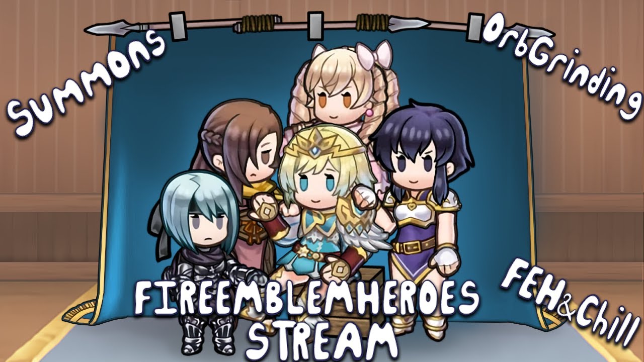 A Regular FEH Stream #50 - Summons On The Christmas Banner & Chilling In This Frosty Night In FEH.