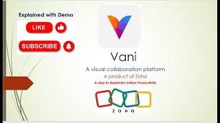 India's AI Vani by Zoho || VaniHQ || AI-powered intelligent Visual Collaboration tool for team work