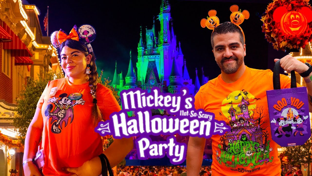 🎃 Así es Mickey’s Not So Scary Halloween Party 👻| ¡Nuestra noche más dulce y aterradora en Disney! 🍭