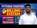 Build a Complete Retail Billing System in Python Tkinter | Step-by-Step Tutorial
