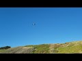 Wife attempting to learn how to fly the DJI AIR3 at the beach