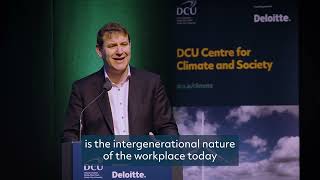 Address By Glenn Gillard, Deloitte Ireland, Dcu Centre For Climate And Society 2024 Conference