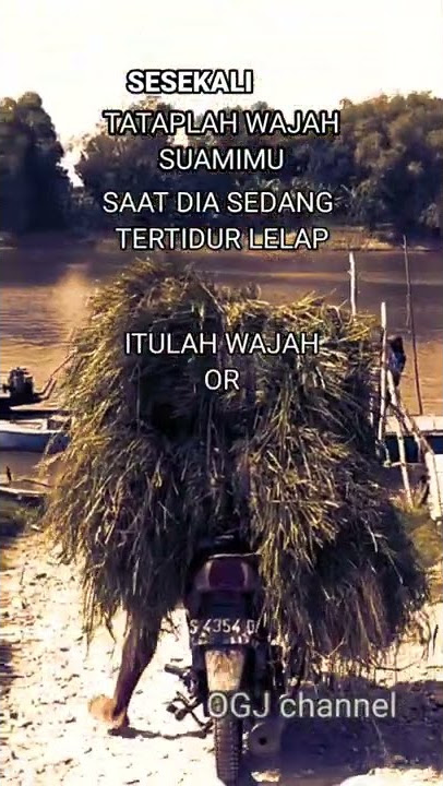 menatap suami saat tertidur lelap