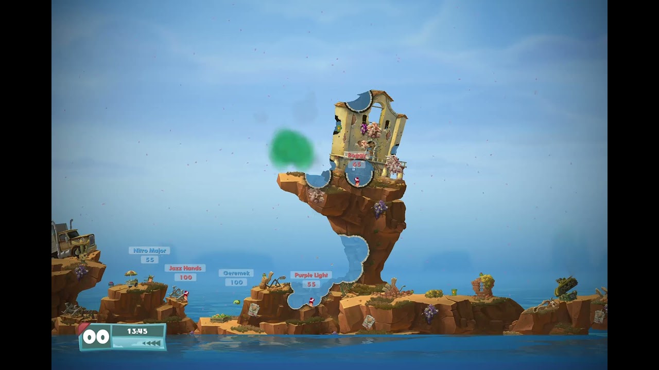 Worms WMD Ranked game: Szkolna_17 vs game bug...