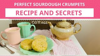 RECIPE and SECRETS TO PERFECT Homemade Crumpets Using Your Sourdough Starter screenshot 4