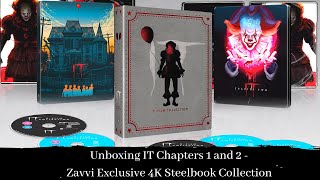 Blu-Ray Unboxing of IT 4K Steelbook Collection | Zavvi Exclusive