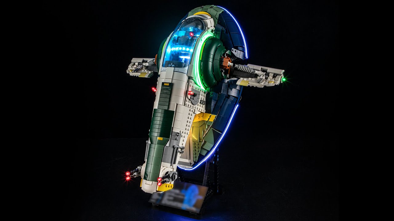 Briksmax 2.0 Light Kit For LEGO Jango Fett's Firespray-Class