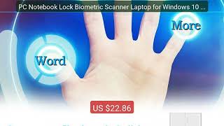 PC Notebook Lock Biometric Scanner Laptop for Windows 10 Hello PC ... — Best Deal 2026 | Shop Now!