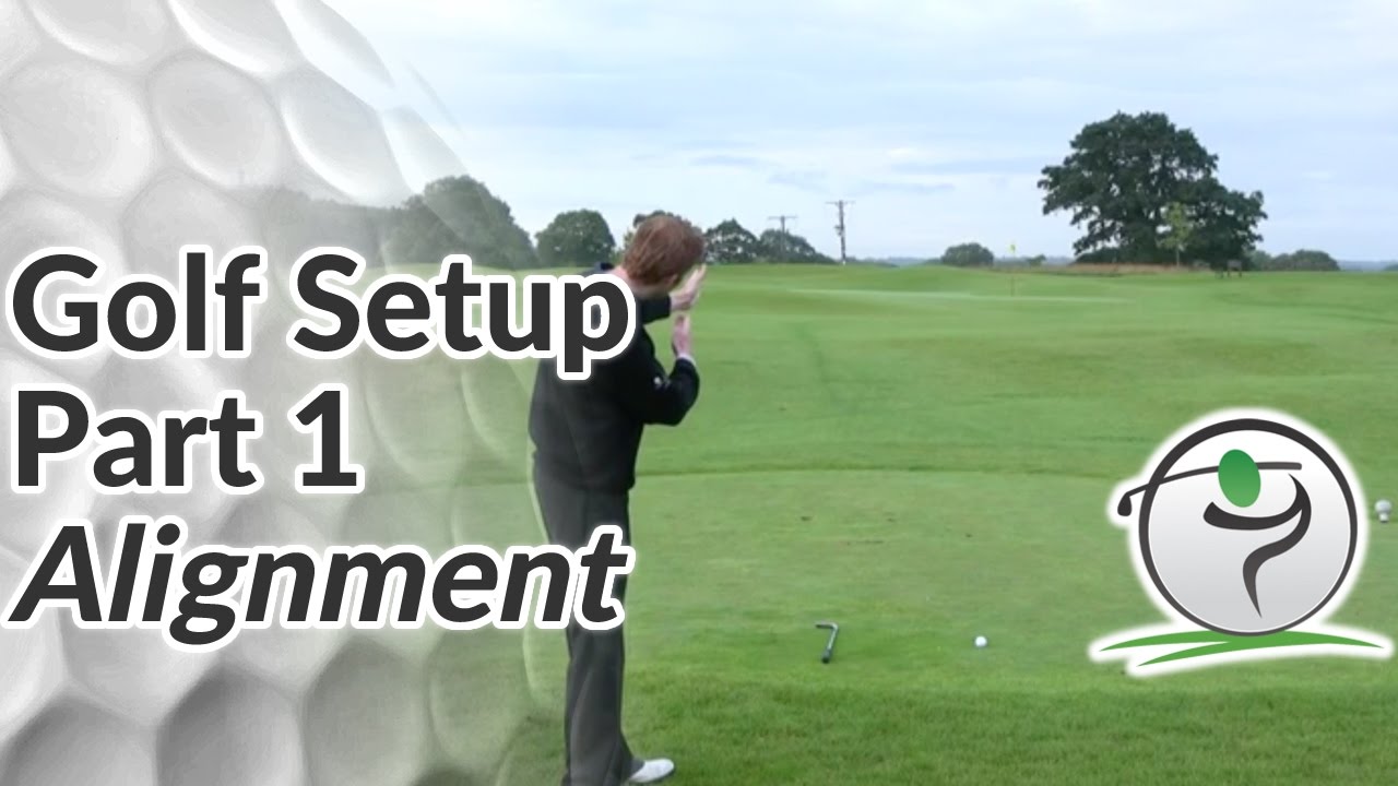 How to line up your feet for a golf swing Proper Golf Alignment How To Line Up A Golf Shot Free Online Golf Tips