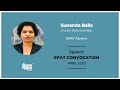 Sunanda Balla | Convocation Speech | EPAT