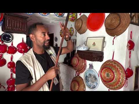 Inside a Traditional House in Harar, Ethiopia