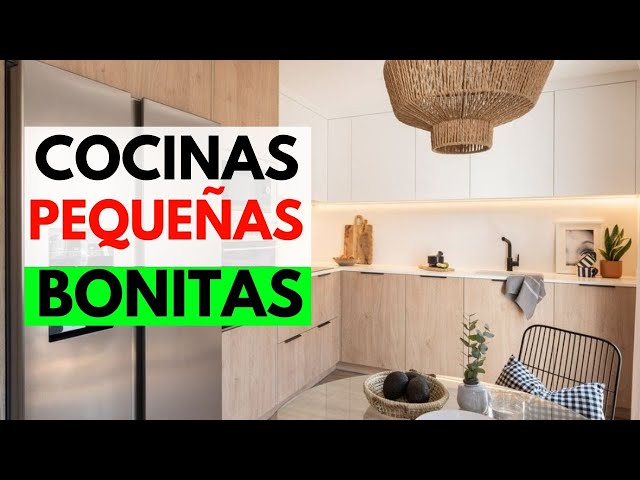 Cocinas modernas: 50 diseños para inspirarte y coger ideas