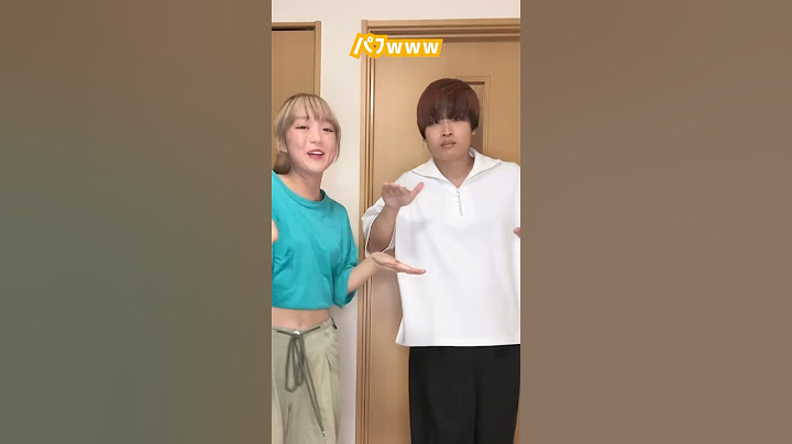 お前も踊るのw「パリパラリンピック」流行りの音源2人で再現してみたw TikTok
