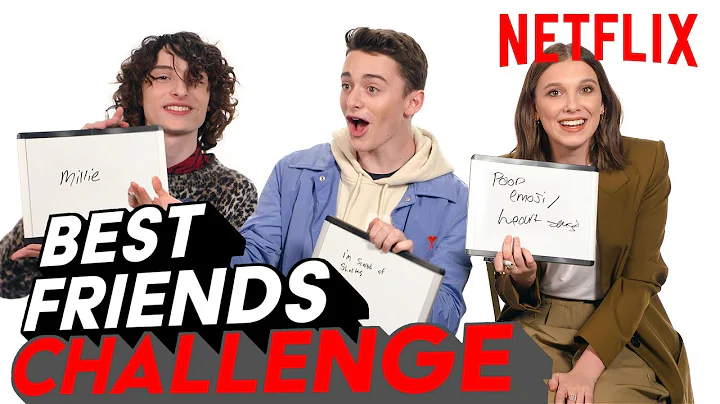 Stranger Things 3 Best Friends Challenge | Millie, Finn & Noah | Netflix - DayDayNews