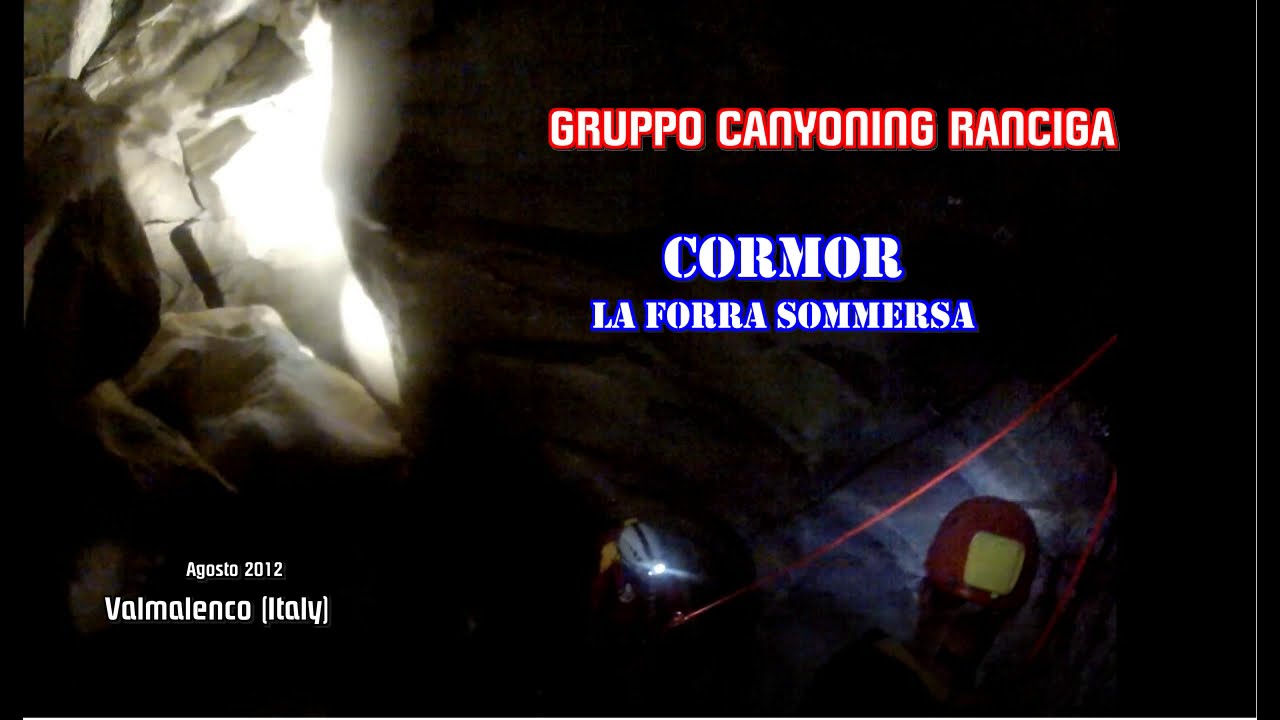 Torrente Cormor SpeleoCanyoning