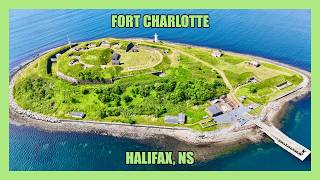 Exploring ABANDONED Fort Charlotte on Georges Island (Halifax, NS, Canada)