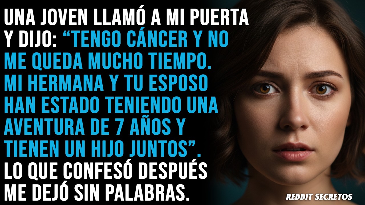 Una joven me dijo: “Mi hermana es la amante de tu esposo. Antes de irme, debes saberlo todo”.