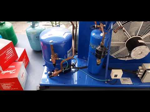 Vídeo: Unidade de condensação do compressor: especificações técnicas