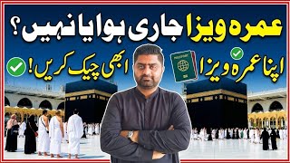 How to Check Umrah Visa Status Online | Umrah Visa Issued or Not? | Saudi Umrah Visa Check 2026