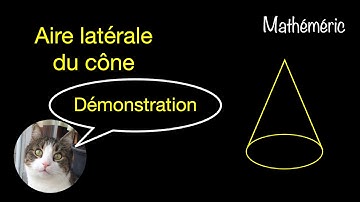 Aire latérale du cône - démonstration - Mathéméric