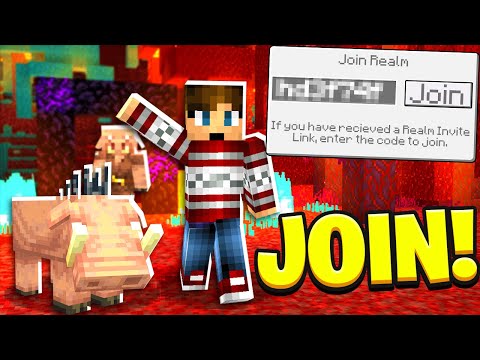 smp bedrock realm realms mcpe