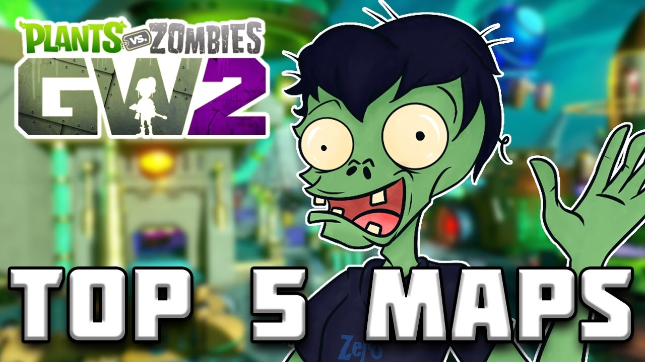 Top 5 Multiplayer Maps - Plants vs Zombies Garden Warfare 2 - YouTube