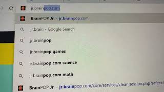 Brain Pop Jr. tutorial