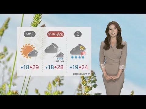 [날씨] 내일까지 맑고 폭염…주 후반 비바람 / 연합뉴스TV (YonhapnewsTV)