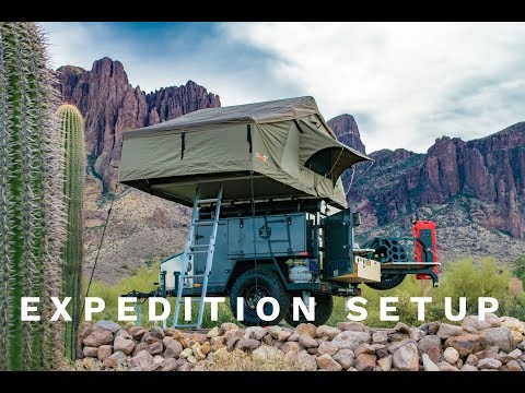 Turtleback Trailers Expedition Setup