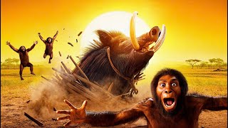 Life 2.4 Million Years Ago Homo Habilis Vs The Giant Saber-Tusked Boar