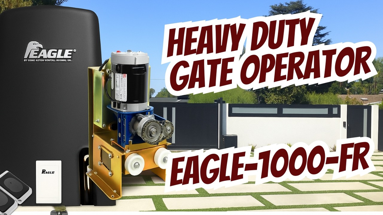 Eagle-1000-FR Gate Opener Review | Smooth, Durable, & Installer ...